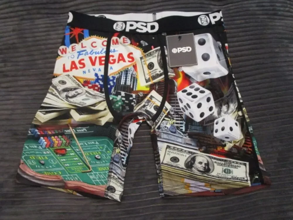 PSD Hot Table Las Vegas Men's Medium Underwear Boxer Briefs